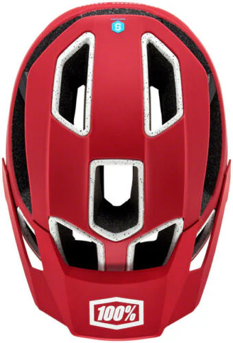 100% Altec MTB Helmet - Deep Red - Image 4