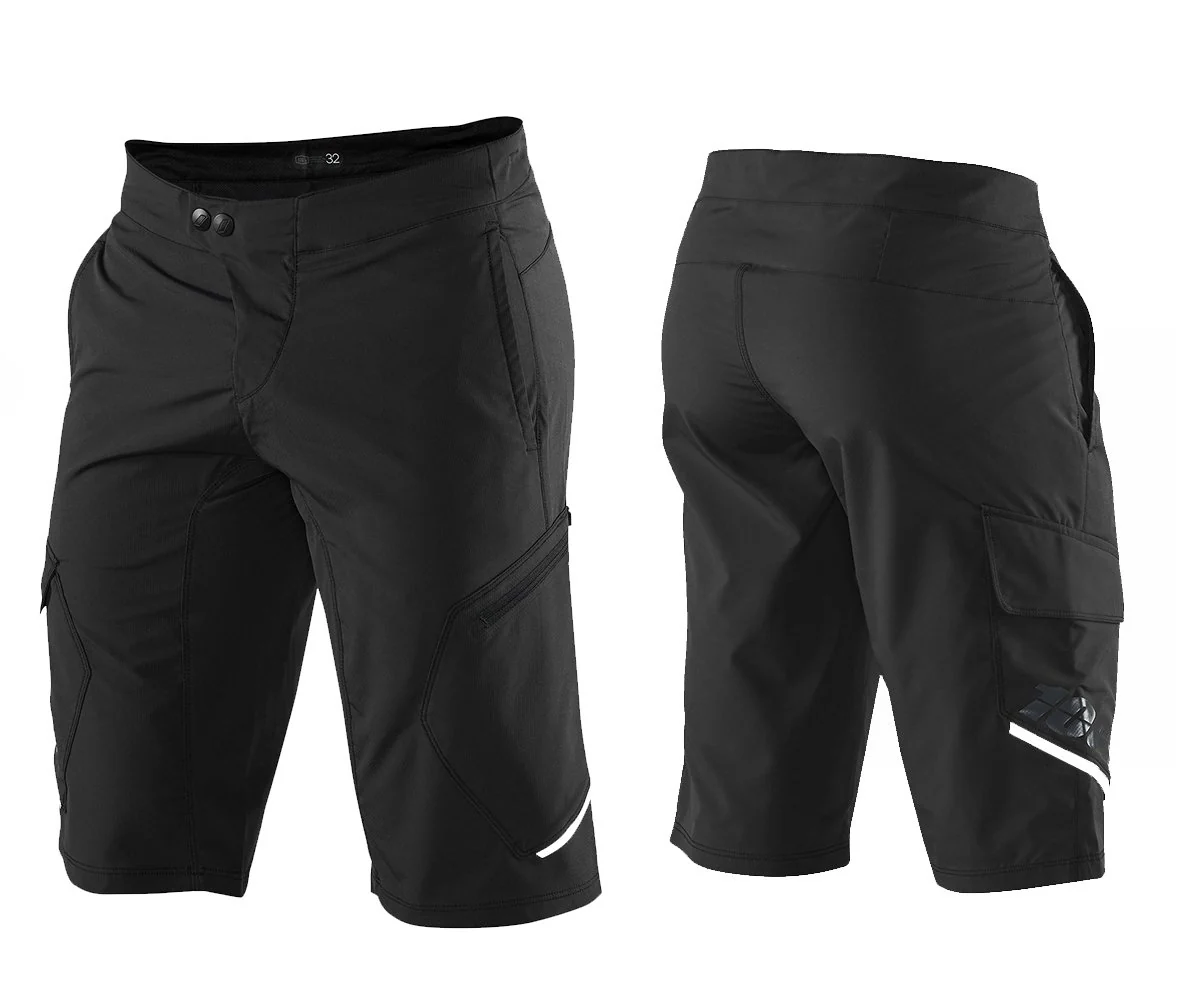 100% Ridecamp All Mountain Short - Black