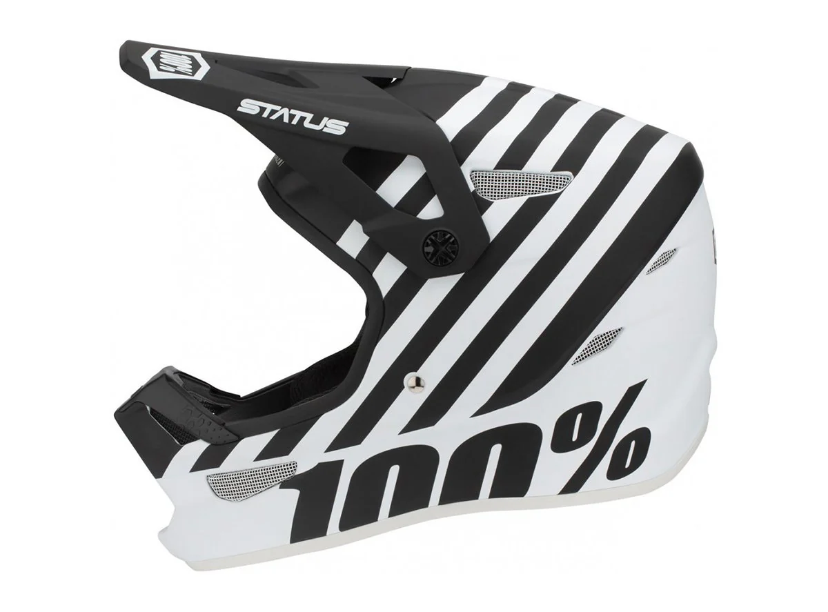 100% Status Full Face Helmet - Arsenal - Image 2