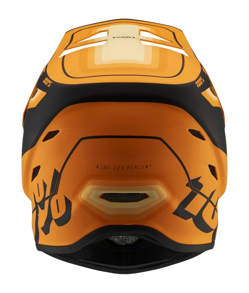 100% Status Helmet - Youth - Topenga Orange-Black - 2022 - Image 3