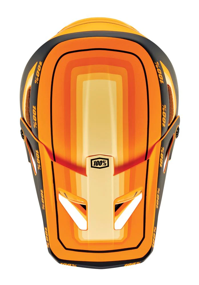 100% Status Helmet - Youth - Topenga Orange-Black - 2022 - Image 4