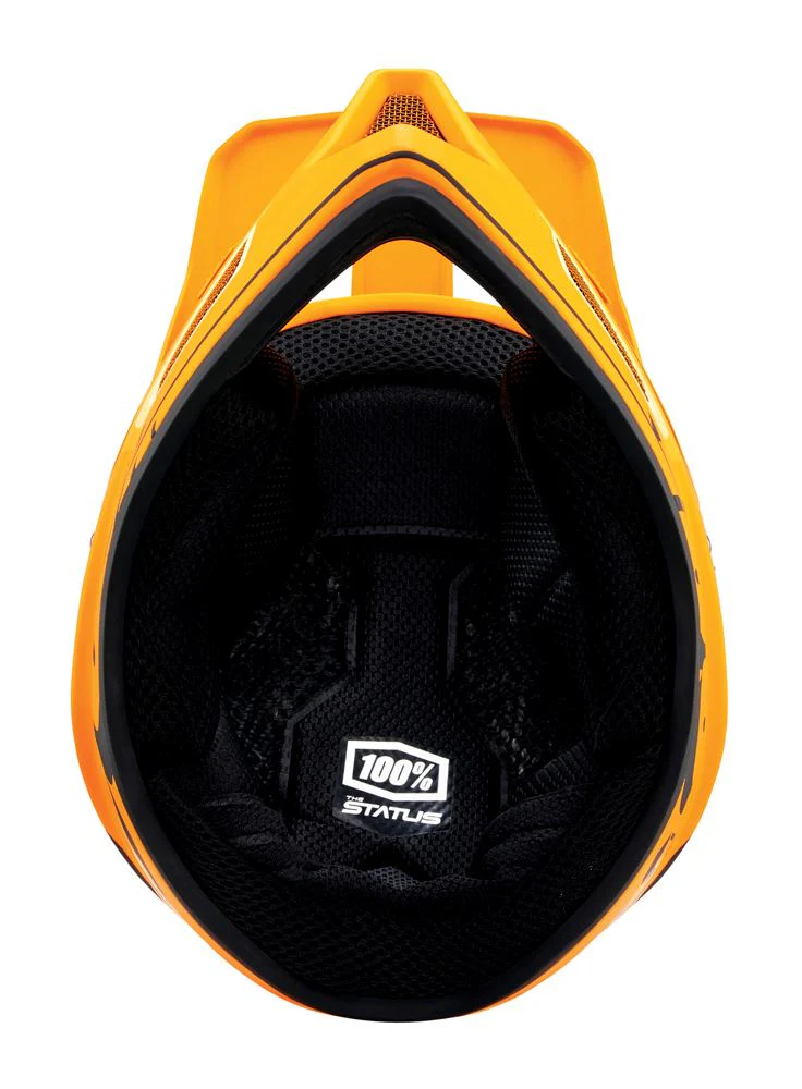 100% Status Helmet - Youth - Topenga Orange-Black - 2022 - Image 5