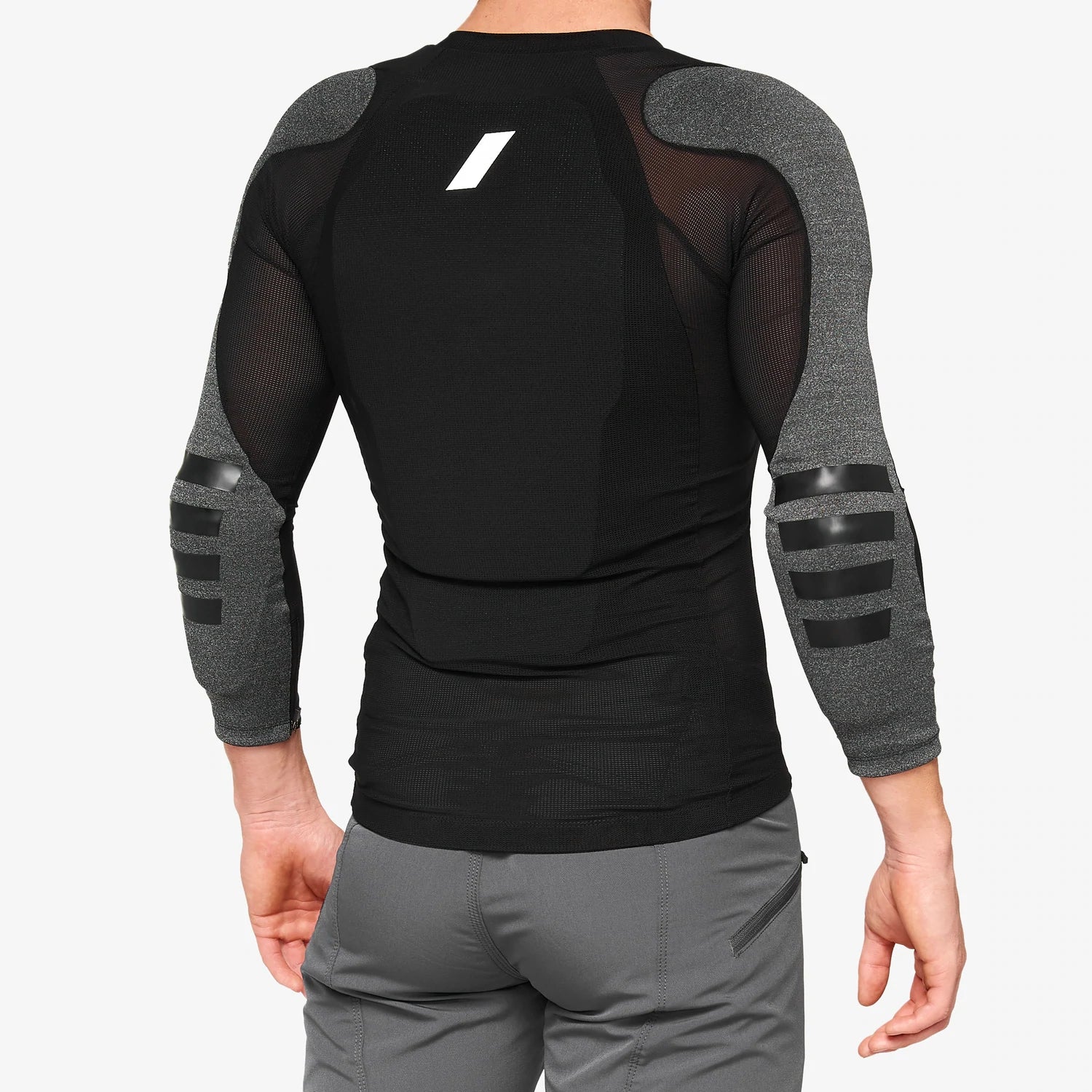 100% Tarka Long Sleeve Protection Vest - Black - Image 2
