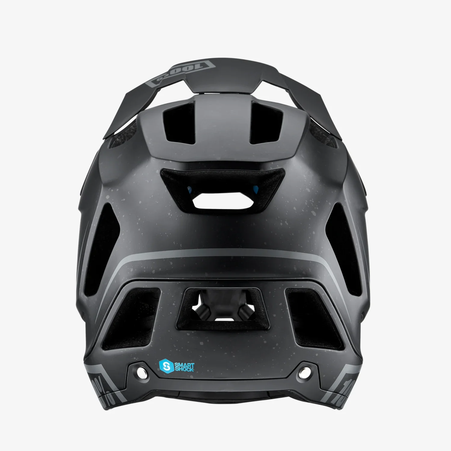 100% Trajecta Full Face Helmet - Black - 2021 - Image 3