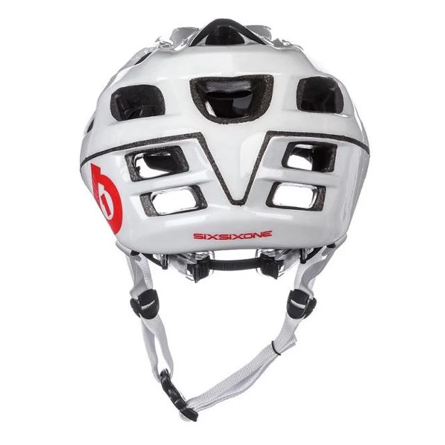 661 Recon MTB Helmet - White-Red - Image 3