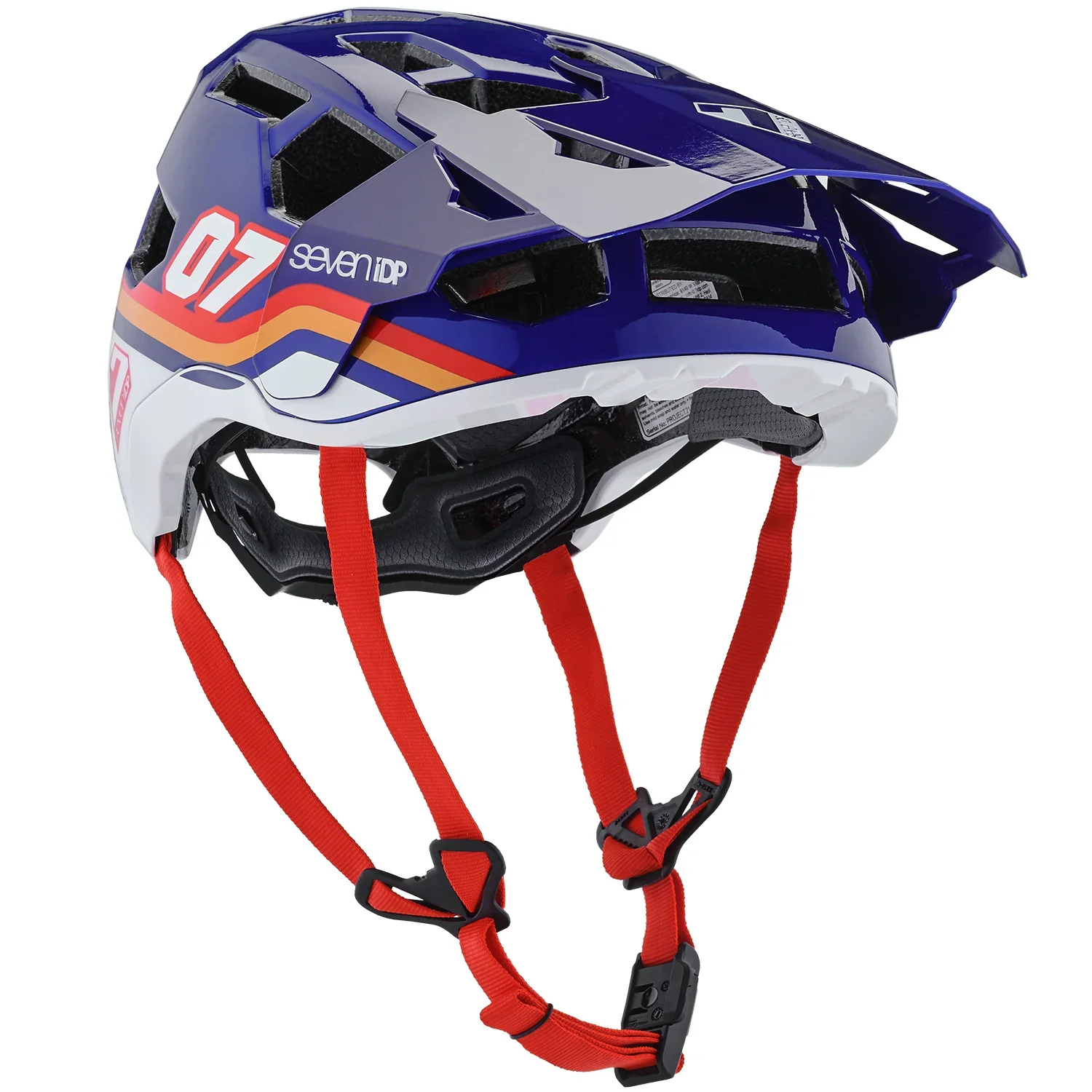7 iDP Project 21 Pro Trail MTB Helmet - LTD Edition - Rally - Image 2