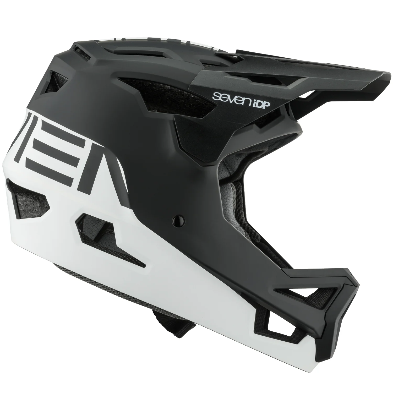 7 iDP Project 23 ABS Full Face Helmet - Black-White