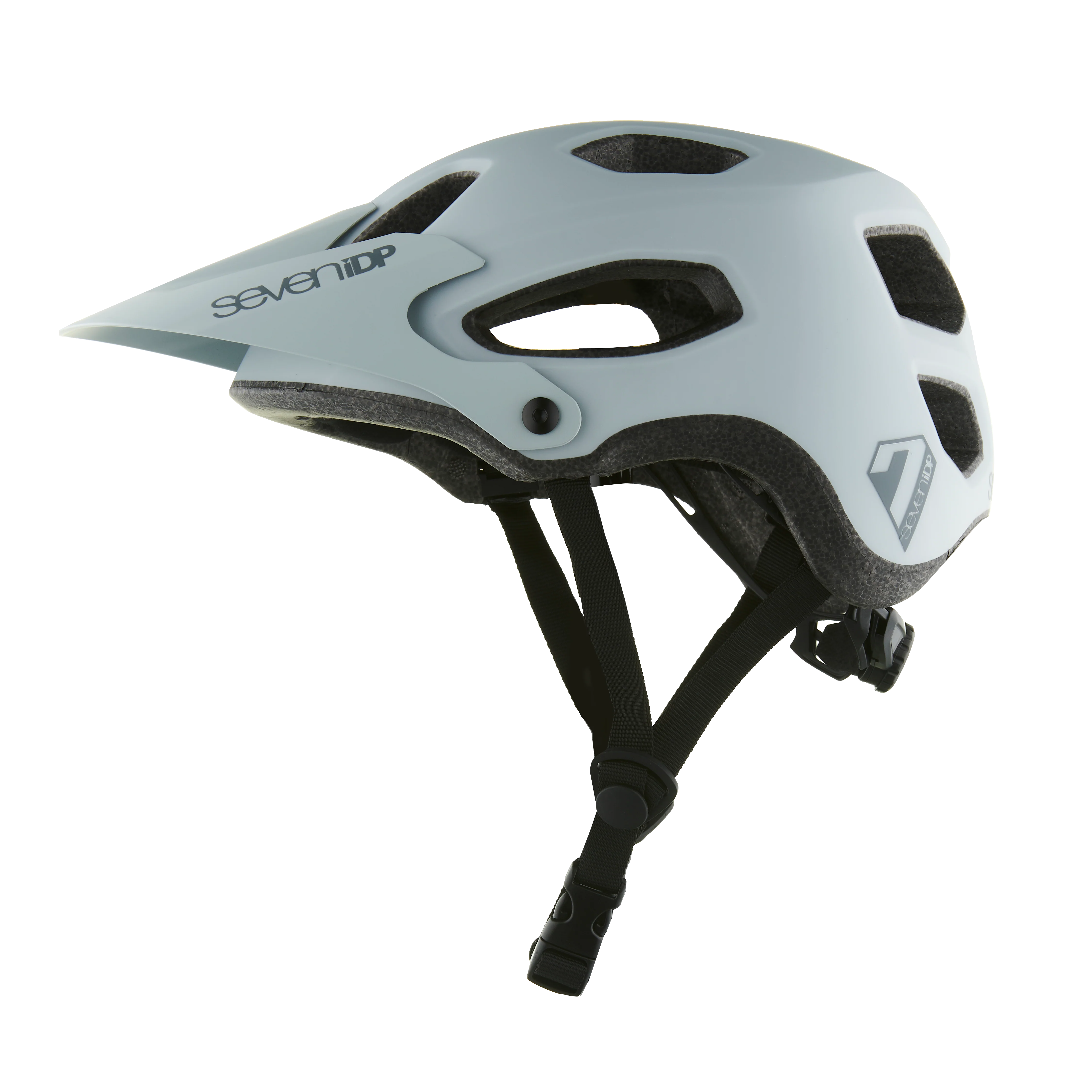 7 iDP X2 MTB Helmet - Matt Gray - Image 2