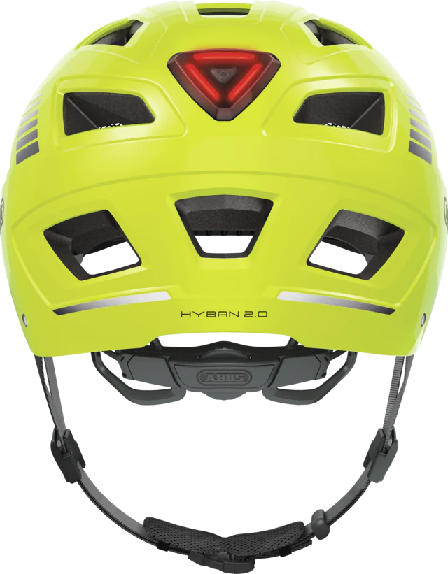 Abus Hyban 2.0 City Helmet - Signal Yellow - Image 3