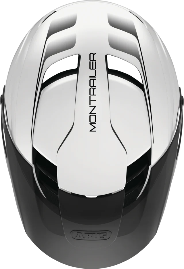 Abus MonTrailer MTB Helmet - Polar White - Image 2