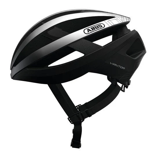 Abus Viantor Road Helmet - Gleam Silver