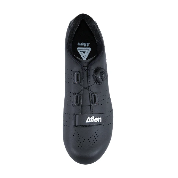 Afton Royce Clipless Road Shoe - Black-White - Image 3