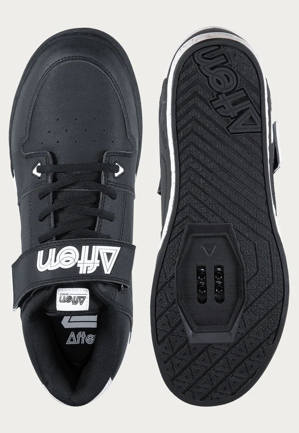 Afton Vectal Clipless MTB Shoe - Black-White - Image 3
