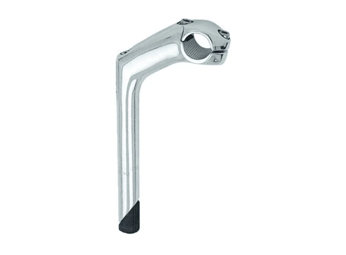 Alloy 2-Bolt 25deg 25.4 MTB Quill Stem - Silver