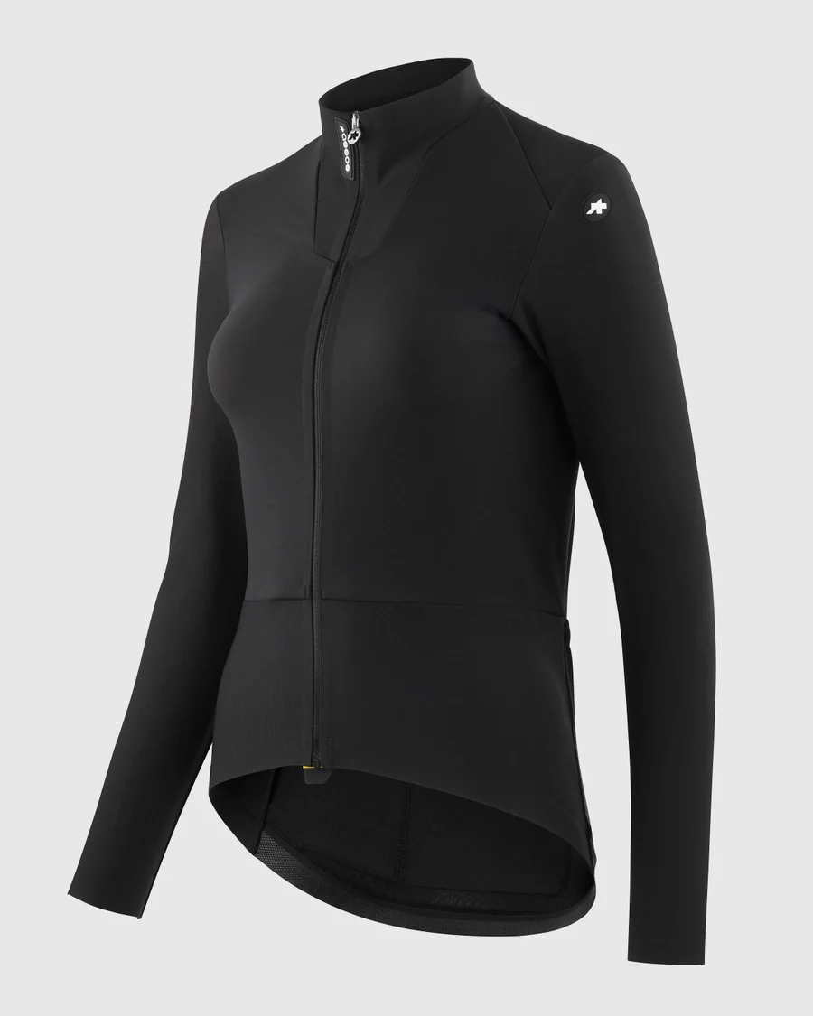 Assos Dyora R Spring Fall Long Sleeve Jersey S11 - Womens - Black - Image 4