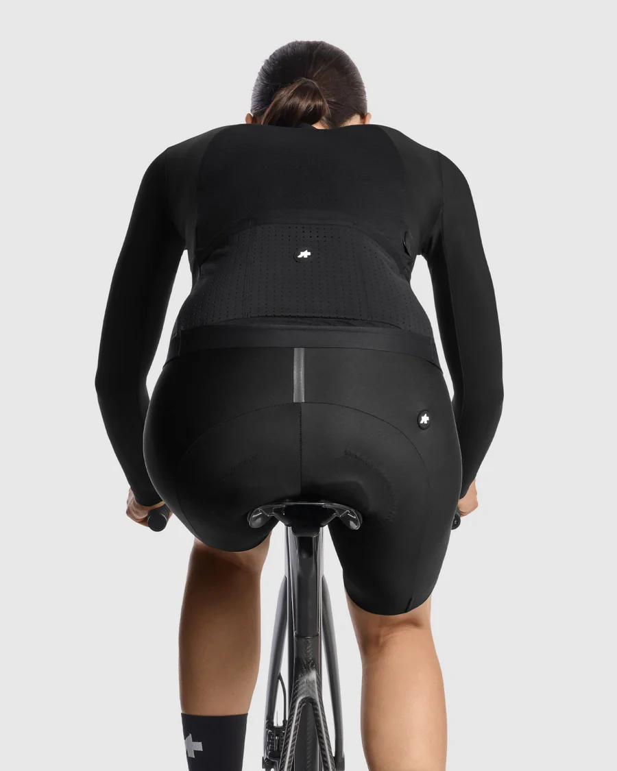 Assos Dyora R Spring Fall Long Sleeve Jersey S11 - Womens - Black - Image 6