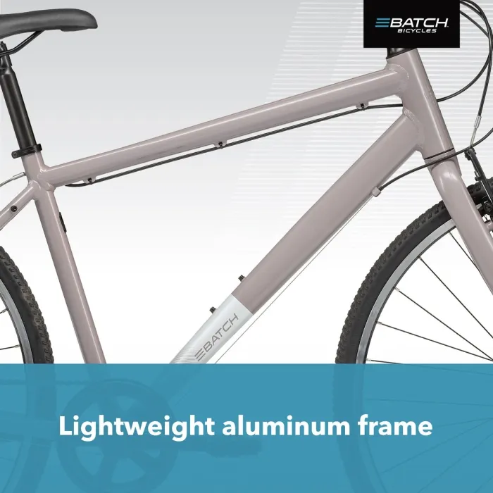 Batch Bicycles 700c Lifestyle Bike - Matt Pitch Blue - Image 6