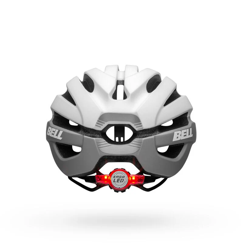 Bell Avenue LED MIPS Road Helmet - Womens - Matt Gloss White-Gray - 2020 - Image 3