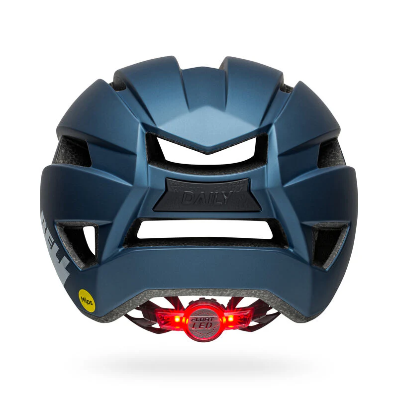 Bell Daily LED MIPS Commuter Helmet - Matt Blue-Gray - Image 5