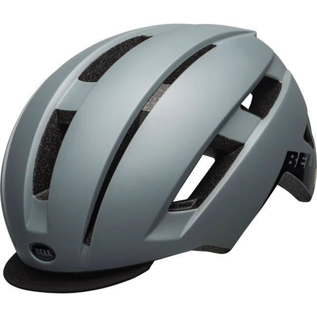 Bell Daily LED MIPS Commuter Helmet - Matt Gray-Black - Image 2
