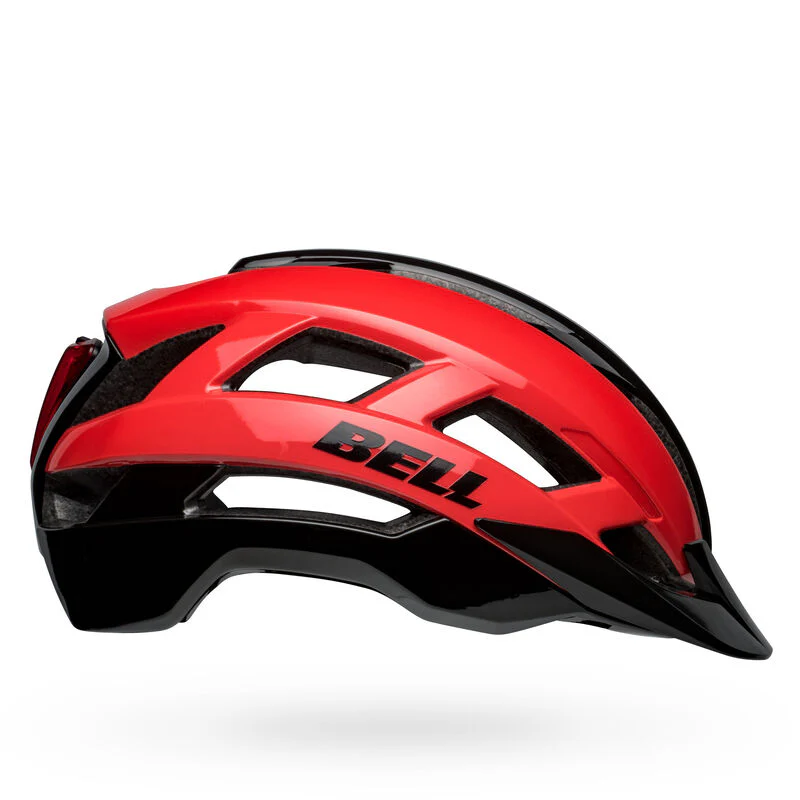 Bell Falcon XRV LED MIPS MTB Helmet - Red-Black - Image 4
