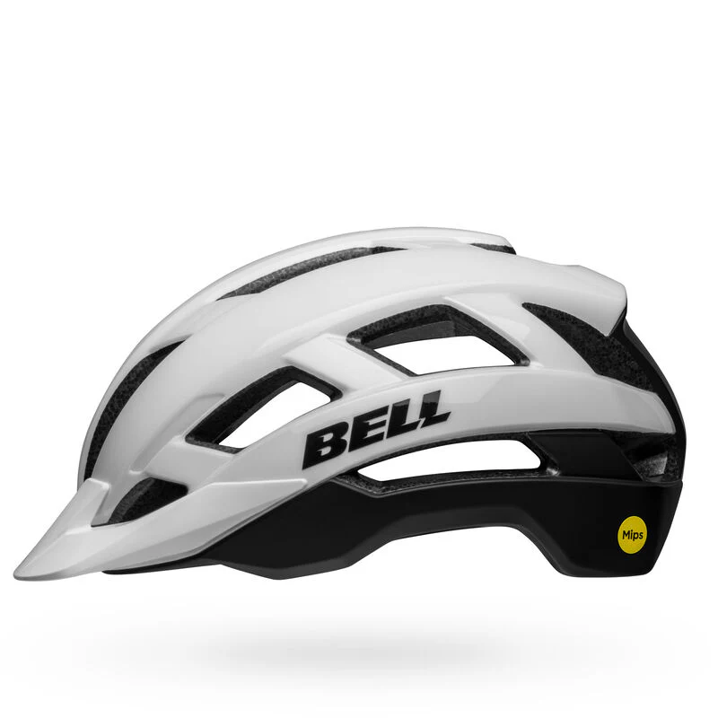 Bell Falcon XRV MIPS MTB Helmet - Matt Gloss White-Black - Image 3