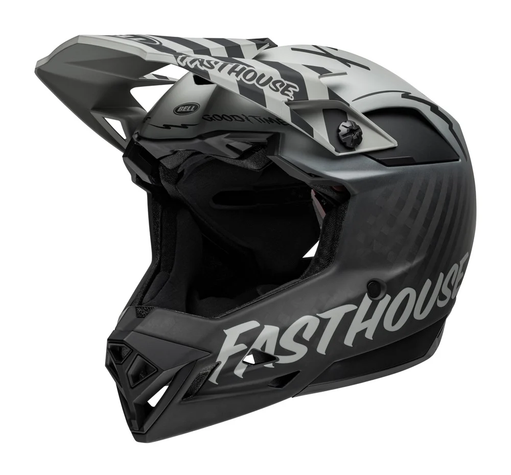 Bell Full-10 Spherical Full Face Helmet - Fasthouse - Matt Gray-Black - Image 2
