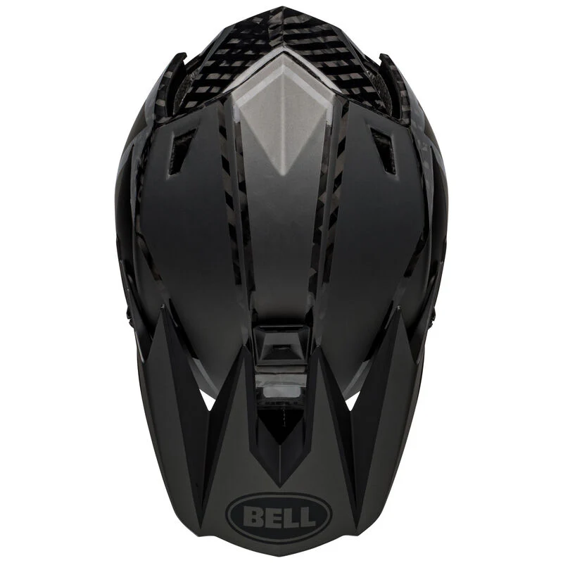 Bell Full-10 Spherical Full Face Helmet - Matt Gray-Black - Image 8