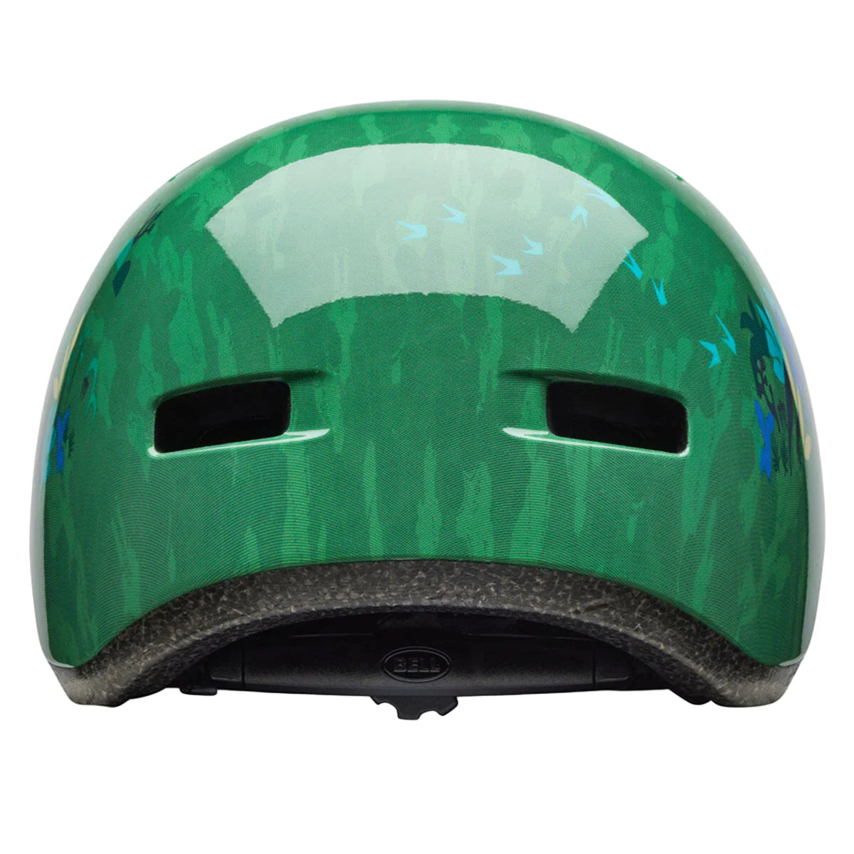 Bell Lil Ripper Child Helmet - Dino Den - Gloss Green - Image 3