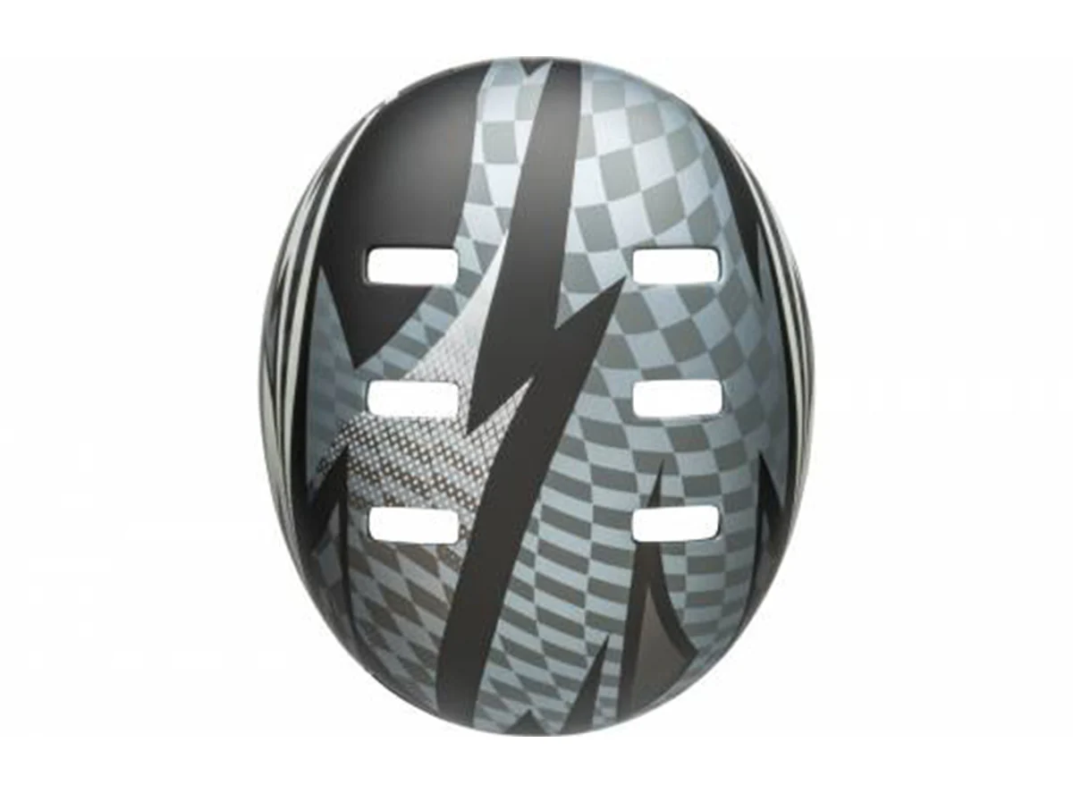 Bell Local BMX Helmet - Psycho Matt Black-Gray - Image 4