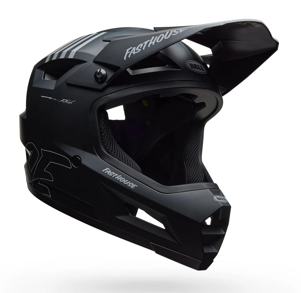 Bell Sanction 2 DLX MIPS Full Face Helmet - Fasthouse AirTime - Matt Black - Image 3