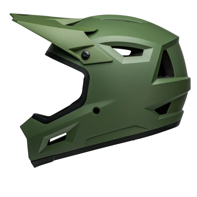 Bell Sanction 2 Full Face Helmet - Matt Dark Green - Image 2