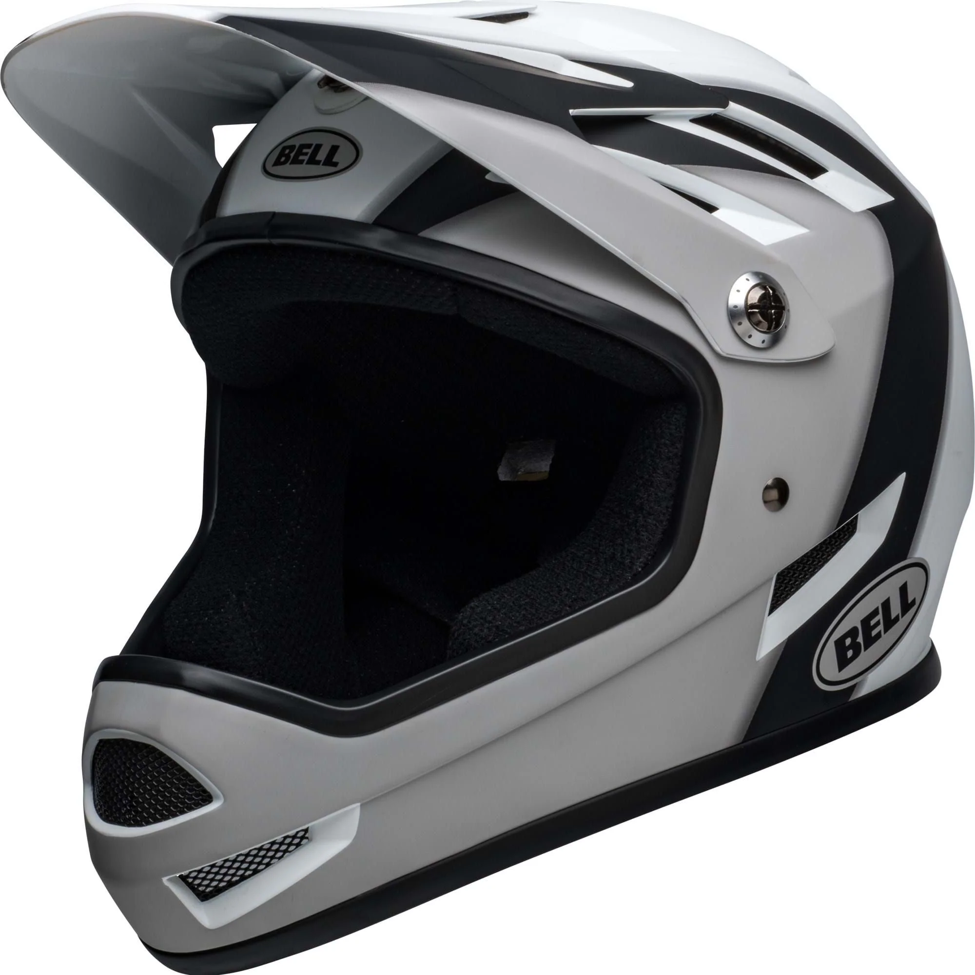 Bell Sanction Full Face Helmet - Presence - Matt Black-White