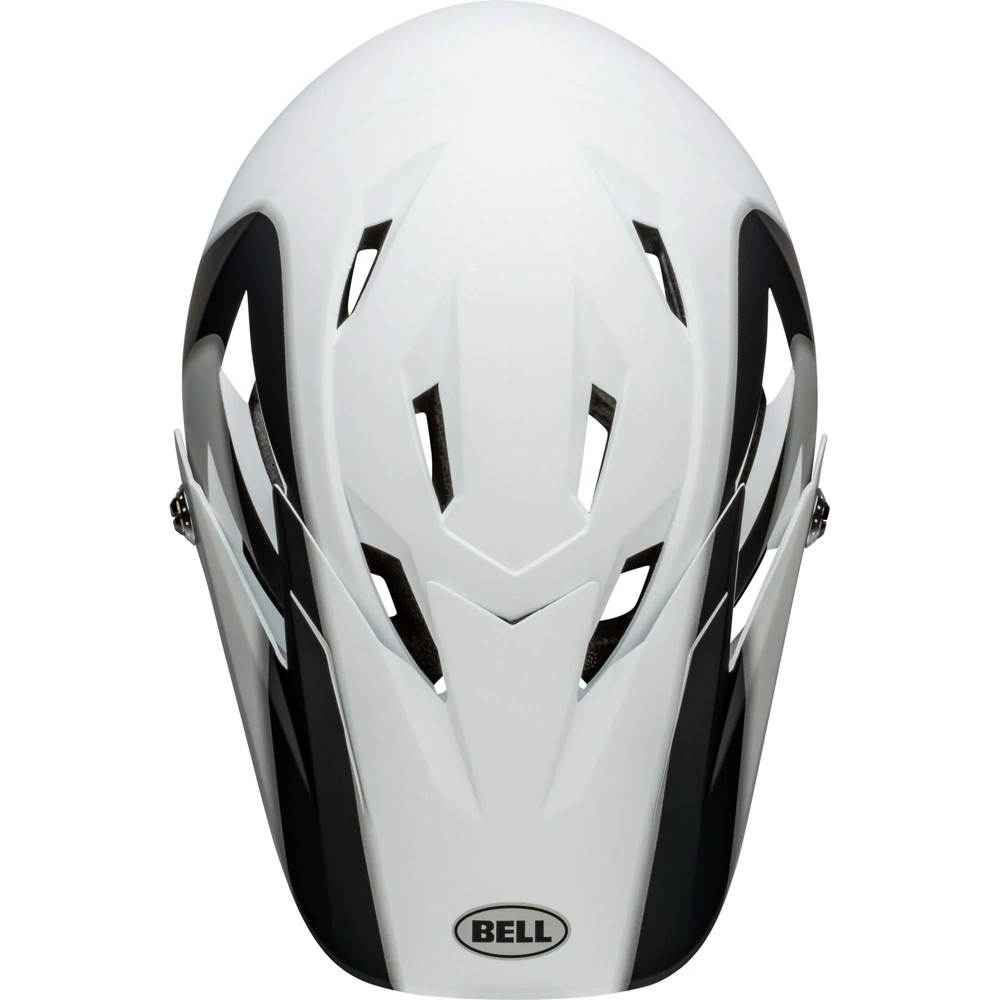 Bell Sanction Full Face Helmet - Presence - Matt Black-White - Image 2