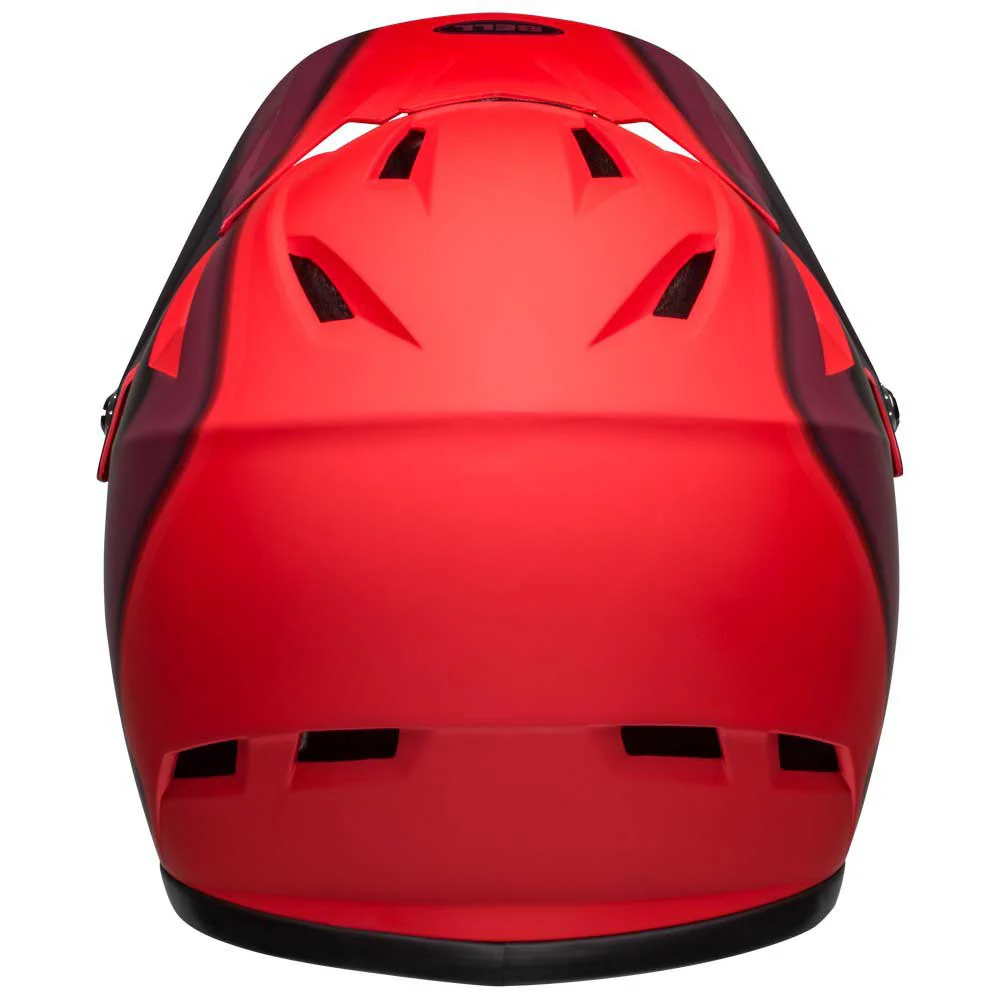 Bell Sanction Full Face Helmet - Presence - Matt Red-Black - Image 3