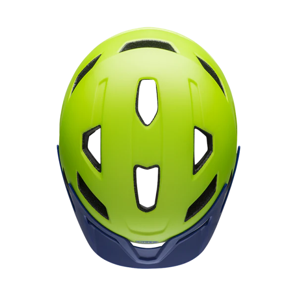 Bell Sidetrack Child Helmet - Matt Bright Green-Blue - 2019 - Image 3