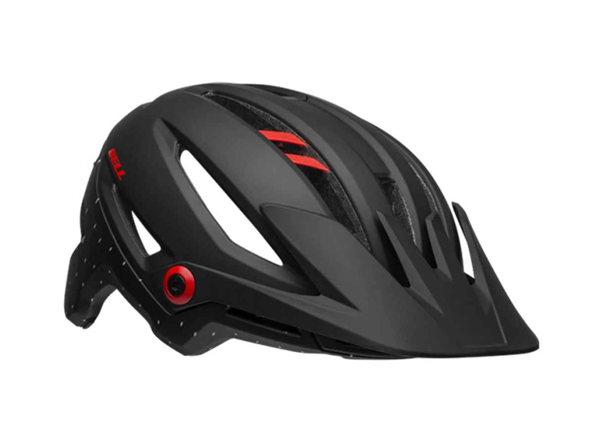 Bell Sixer MIPS MTB Helmet - Matt Black-White-Crimson - 2019 - Image 2