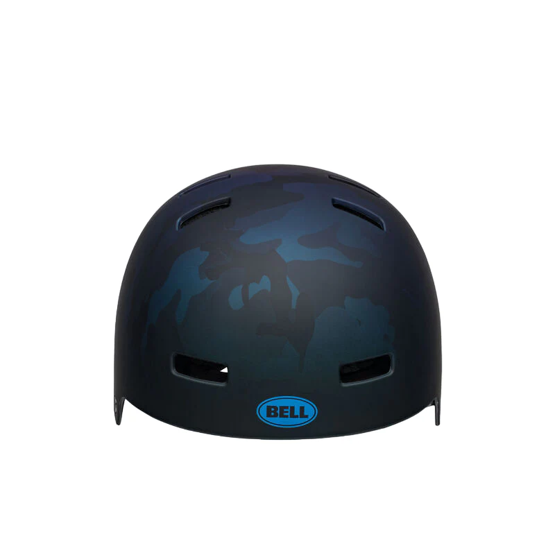 Bell Span BMX Helmet - Matt Black-Blue Camo - Image 4