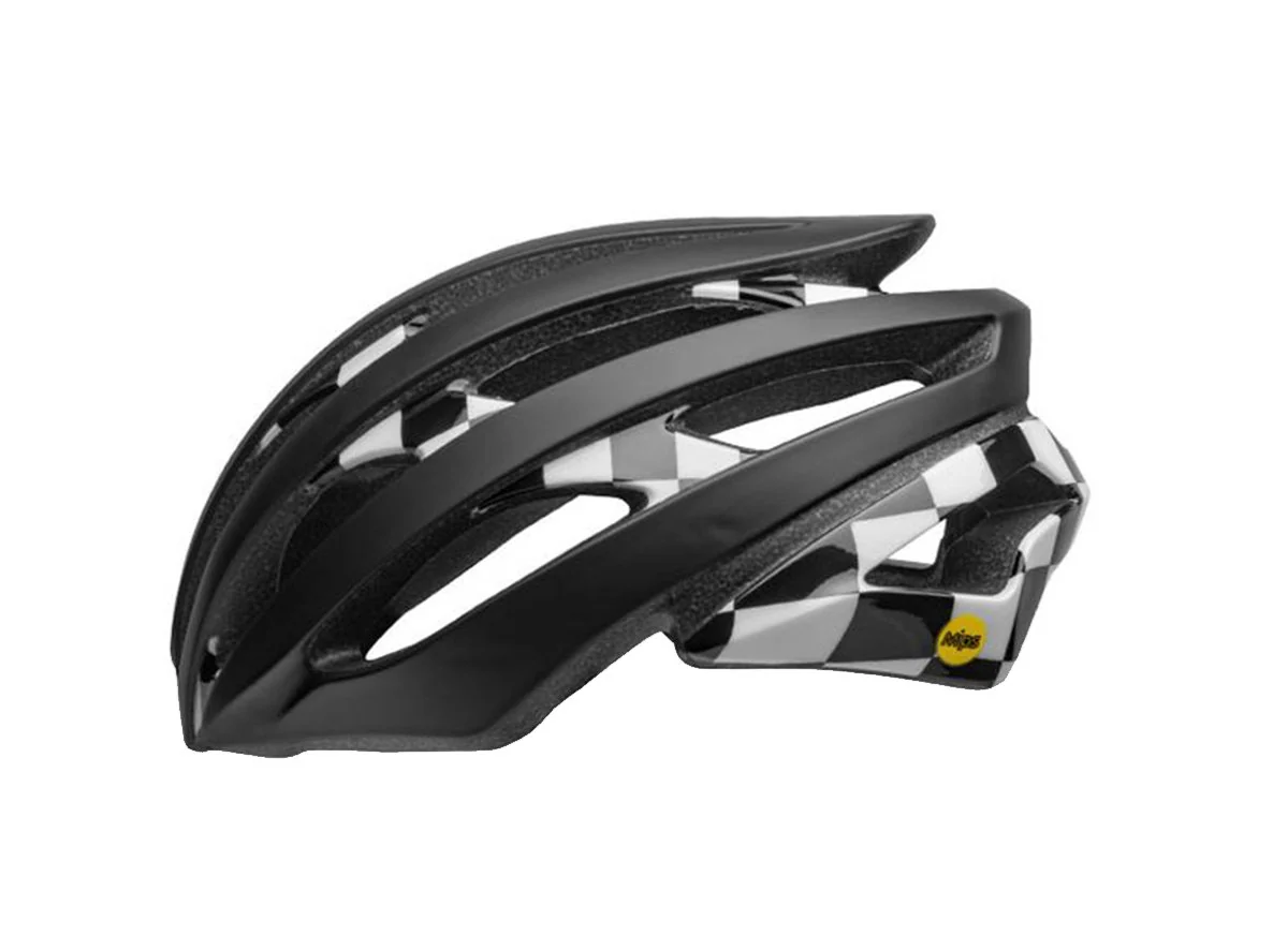 Bell Stratus MIPS Road Helmet - Matt Gloss Black-White - 2020 - Image 2