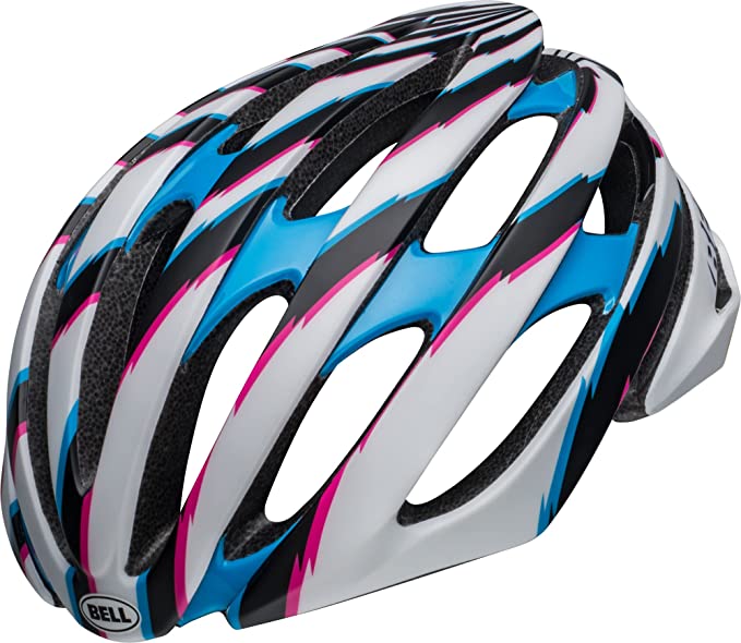 Bell Stratus MIPS Road Helmet - Matt Gloss White-Cyan - Image 2