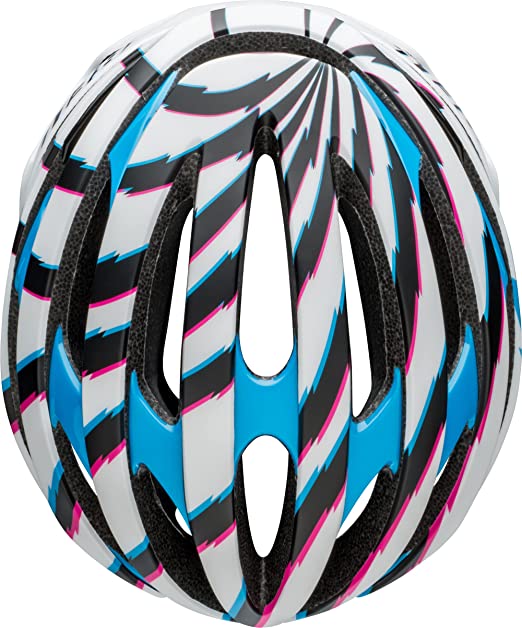 Bell Stratus MIPS Road Helmet - Matt Gloss White-Cyan - Image 4