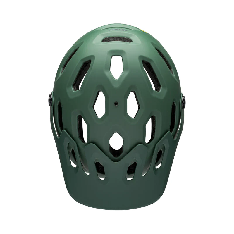 Bell Super 3R MIPS Full Face Helmet - Matt Dark Green-Infrared - Image 10