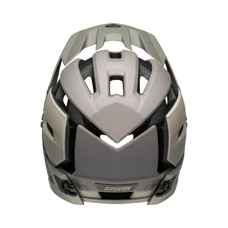 Bell Super Air R Spherical Full Face Helmet - Matt Cement-Gray - Image 5
