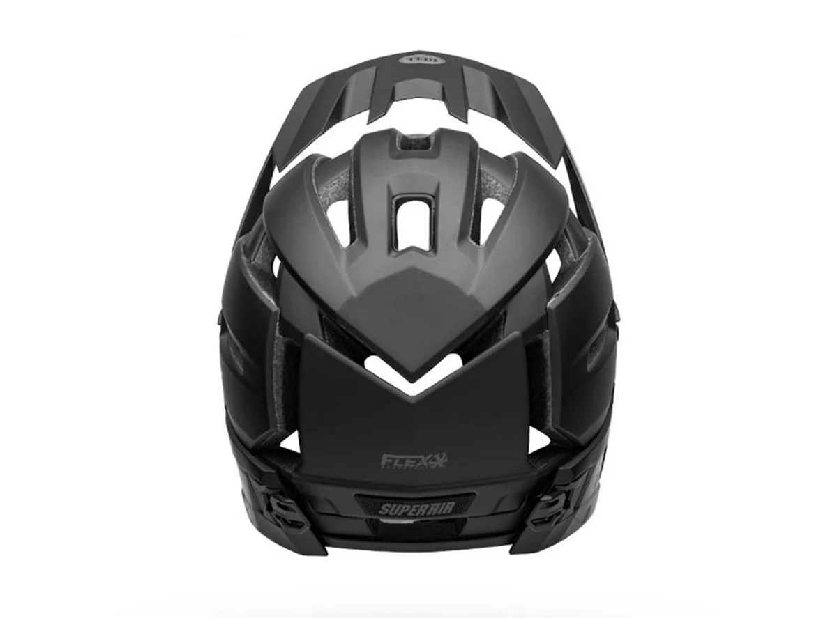 Bell Super Air R Spherical Full Face Helmet - Matt Gloss Black - Image 3