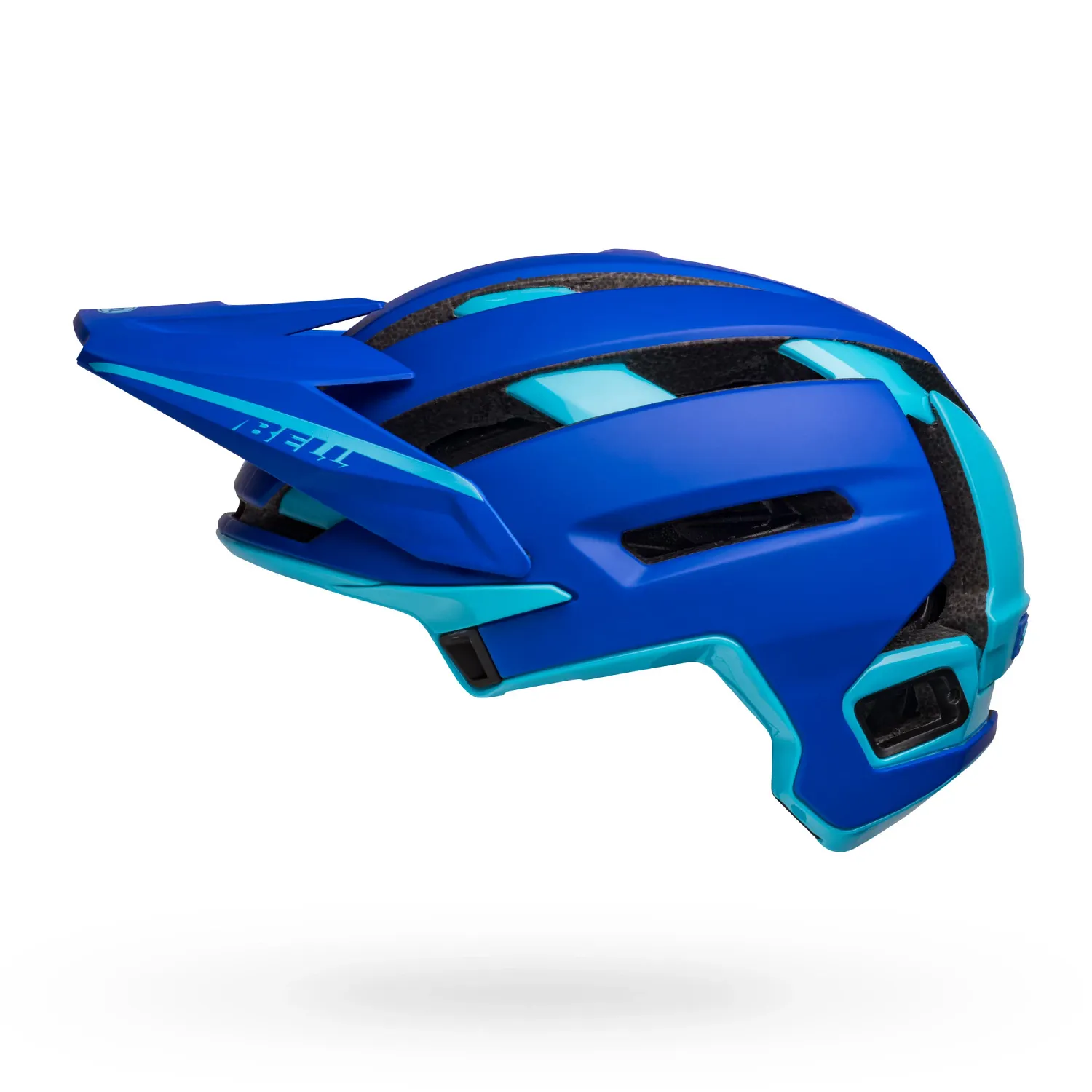 Bell Super Air Spherical MTB Helmet - Matt Gloss Blues - Image 2