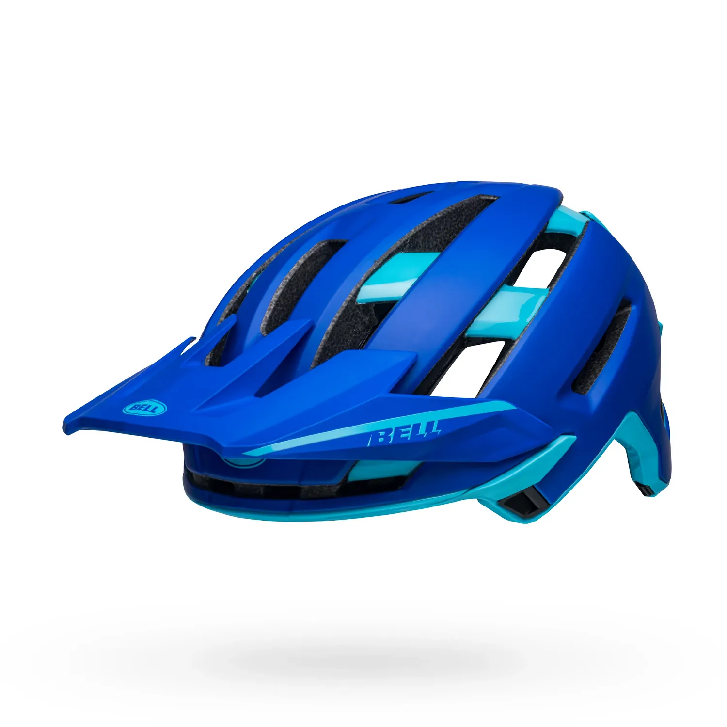 Bell Super Air Spherical MTB Helmet - Matt Gloss Blues - Image 3