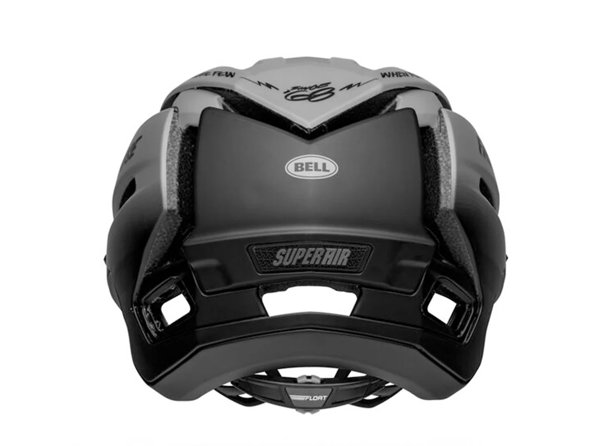 Bell Super Air Spherical MTB Helmet - Matt Gray-Black - Image 3
