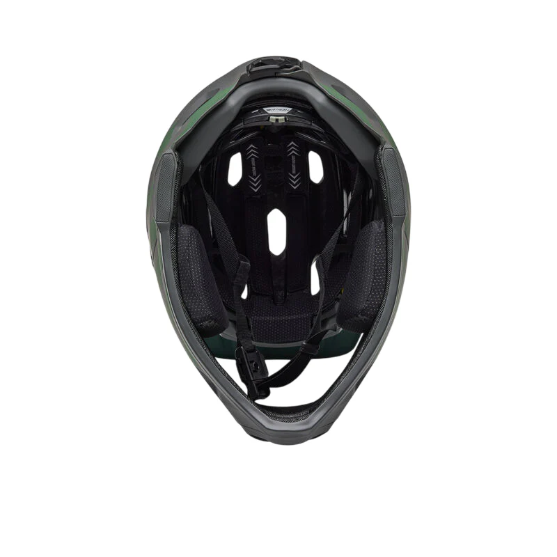 Bell Super DH Spherical Full Face Helmet - Matt Green-Gray - Image 3