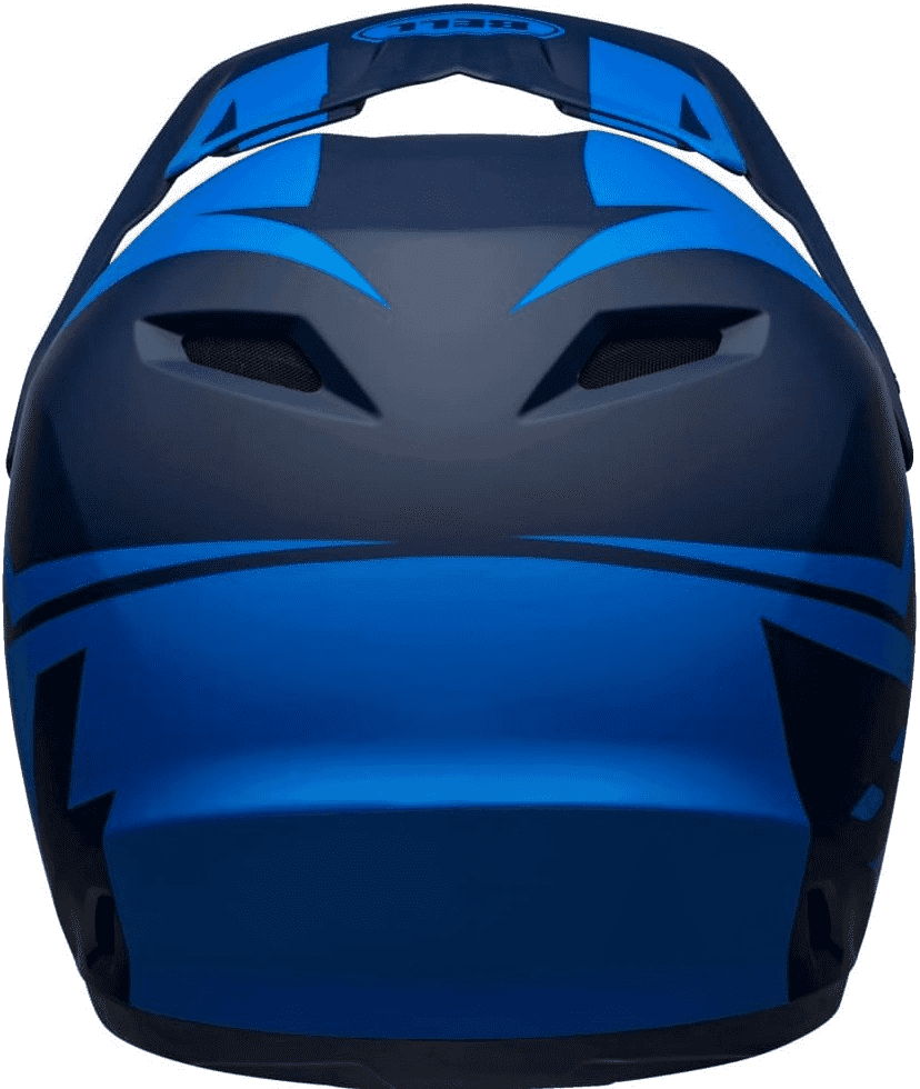Bell Transfer Full Face Helmet - Matt Blue-Dark Blue - Image 2