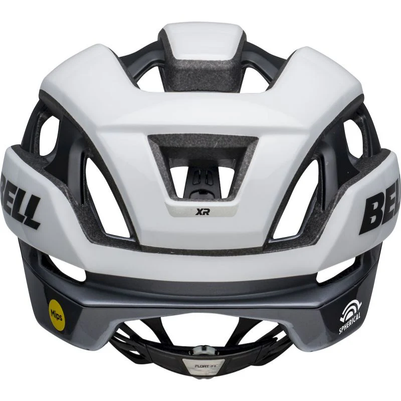 Bell XR Spherical Road Helmet - Matt Gloss White-Black - Image 4